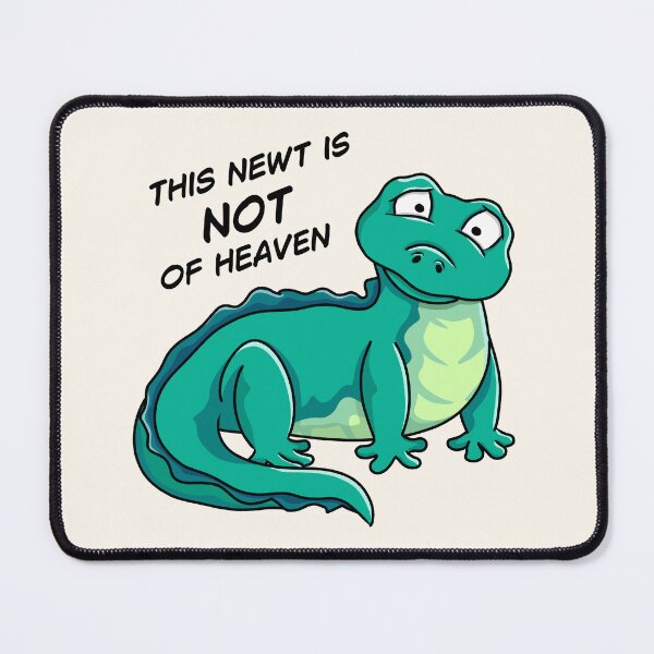 Item preview, This newt is not of heaven designed and sold by HappyVulture.