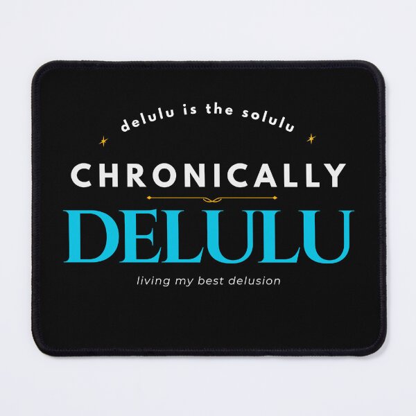 Item preview, Chronically Delulu Funny Meme Quote Shirt designed and sold by EimSol.