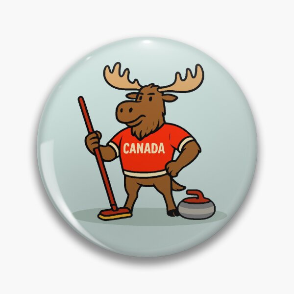 Item preview, Curling Moose | Team Canada designed and sold by Em-Arn.