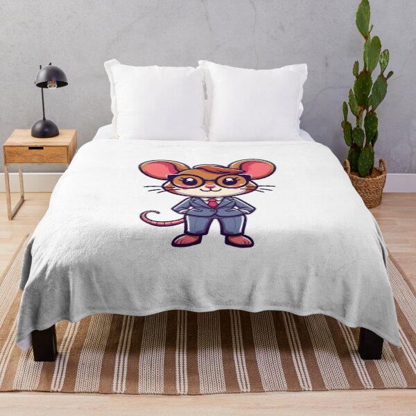 Item preview, Funny Mouse Businesswoman Gift Cute Office Design designed and sold by CyfroweMysli.