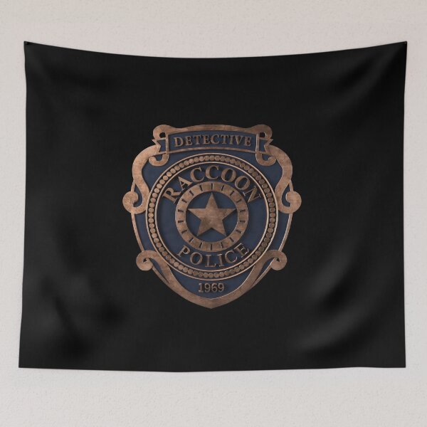 Item preview, Raccoon City Police Badge designed and sold by SlayPOPShop.