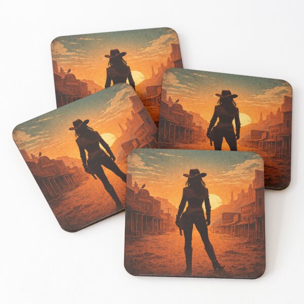 Item preview, Sunset Gunslinger designed and sold by Pixel Junkies Studio.