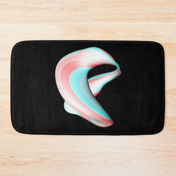 Item preview, Abstract Candy Twist 3D Ribbon Art designed and sold by LekkieStudioArt.