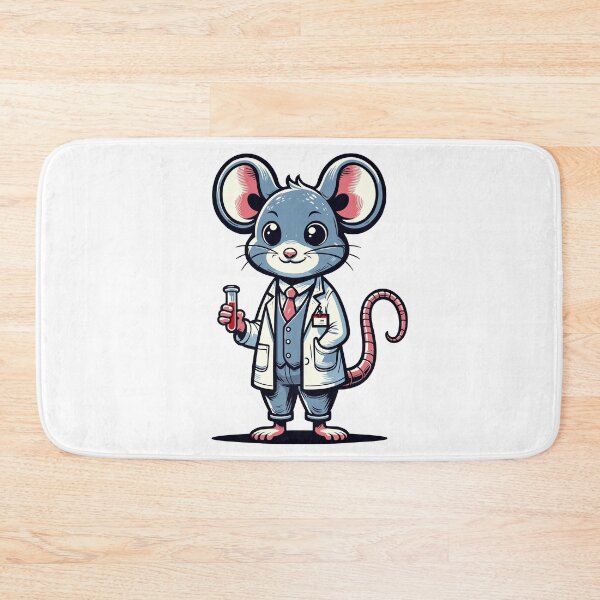 Item preview, Funny Mouse Scientist Gift Cute Science Nerd Design designed and sold by CyfroweMysli.
