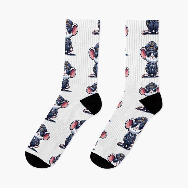 Item preview, Funny Mouse Pilot Gift Cute Aviation Lover Design designed and sold by CyfroweMysli.