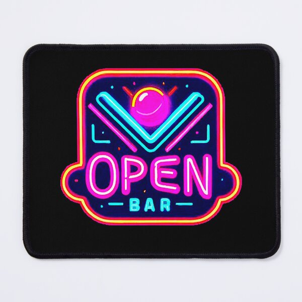 Item preview, Vintage Open Bar Neon. designed and sold by Giulivo Store Graphic.