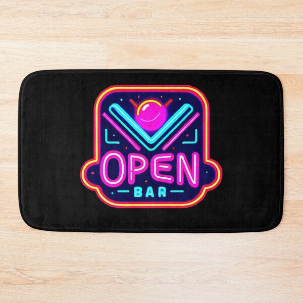 Item preview, Vintage Open Bar Neon. designed and sold by Giulivo Store Graphic.
