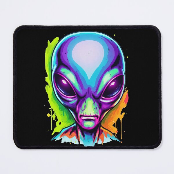 Item preview, NEON ALIEN HEAD designed and sold by mkgeiger.