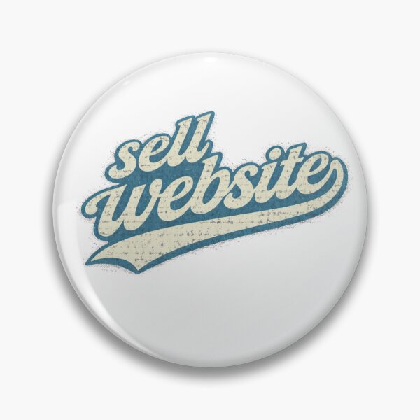 Item preview,  Sell Website Vintage Script – Retro Distressed Typography Tee, Old School Business Humor Design designed and sold by piotr_chojnacki_art.