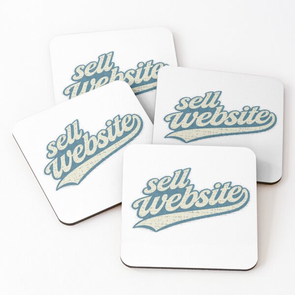 Item preview,  Sell Website Vintage Script – Retro Distressed Typography Tee, Old School Business Humor Design designed and sold by piotr_chojnacki_art.