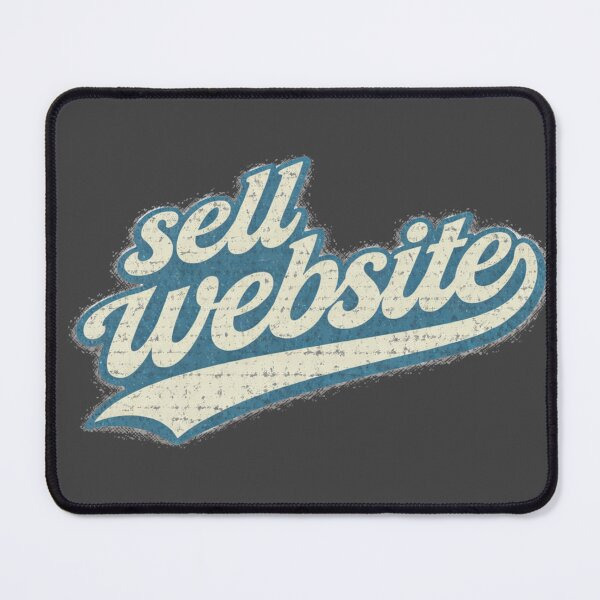 Item preview, Sell Website Vintage Script – Retro Distressed Typography Tee, Old School Business Humor Design designed and sold by piotr_chojnacki_art.
