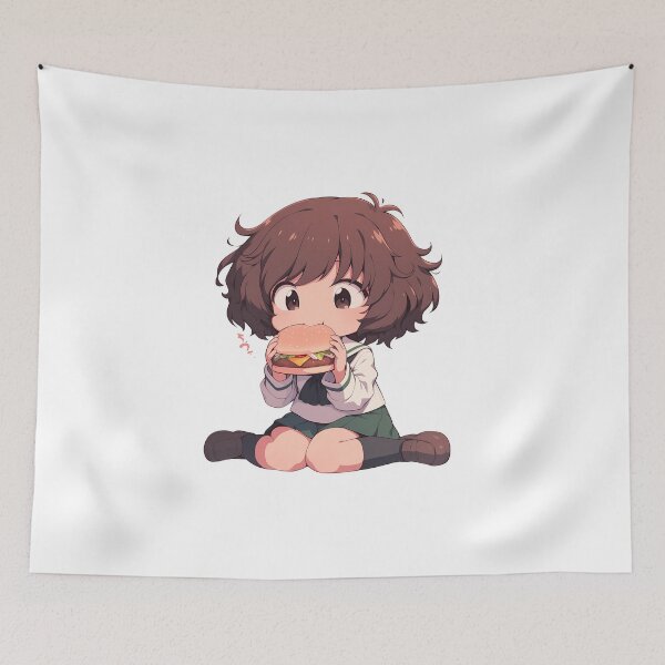 Item preview, Yukari Akiyama Girls und Panzer Chibi Burger Fun designed and sold by earlobejerk.