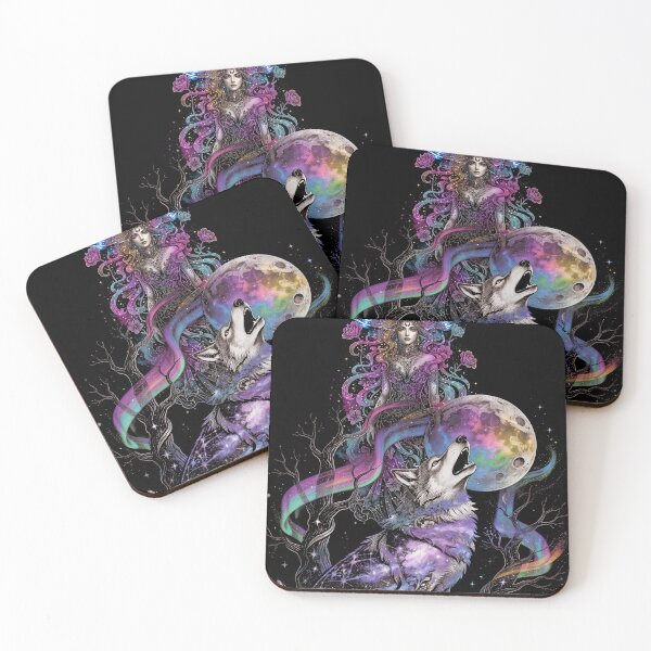 Item preview, Wolf Moonlight Romance Stars designed and sold by TOTO GUYANA.