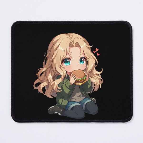Item preview, Kay Girls und Panzer Chibi Burger Cheer designed and sold by earlobejerk.