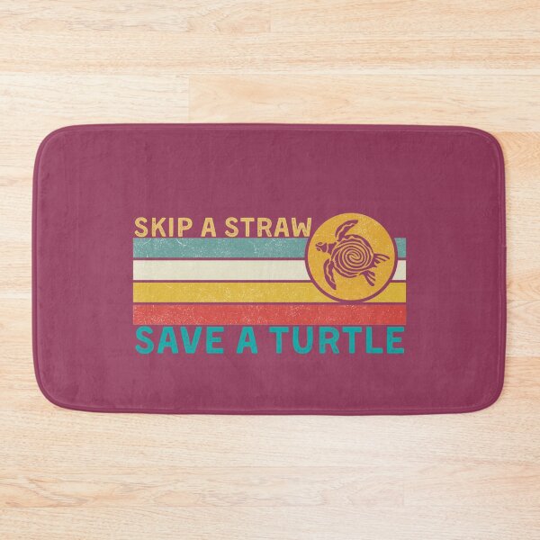 Item preview, Skip a Straw, Save a Turtle designed and sold by LuveraxArt.