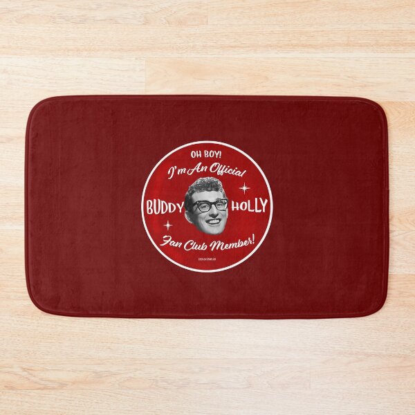 Item preview, Buddy Holly Fan Club Red designed and sold by Normbot2000.