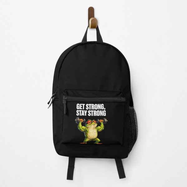 Item preview, Strong Frog – Get Strong, Stay Strong Fitness Design designed and sold by Dinaelsherkawy.