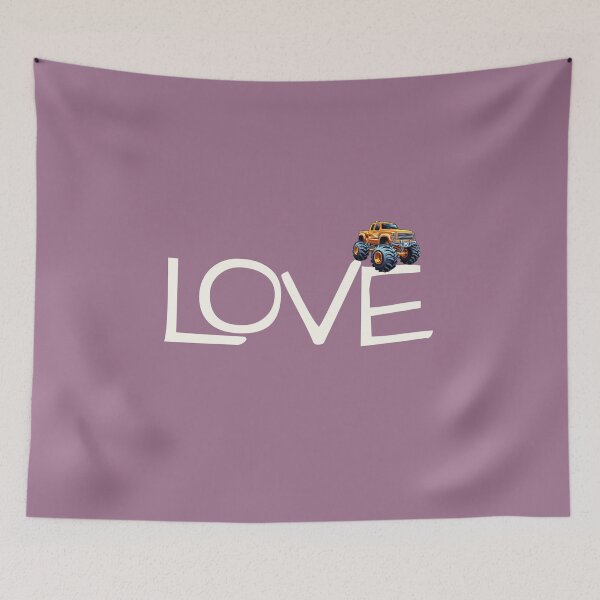 Item preview, Love Trucks -  Yellow edition designed and sold by Teacuppupdesign.