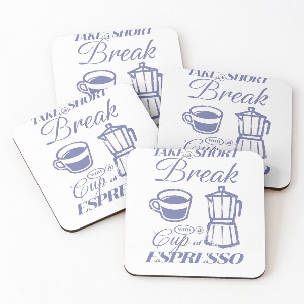 Item preview, A short break with a cup of espresso designed and sold by Phanteom.