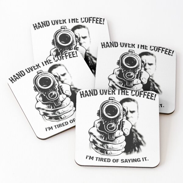 Item preview, Hand over the coffee! designed and sold by Jokememe.
