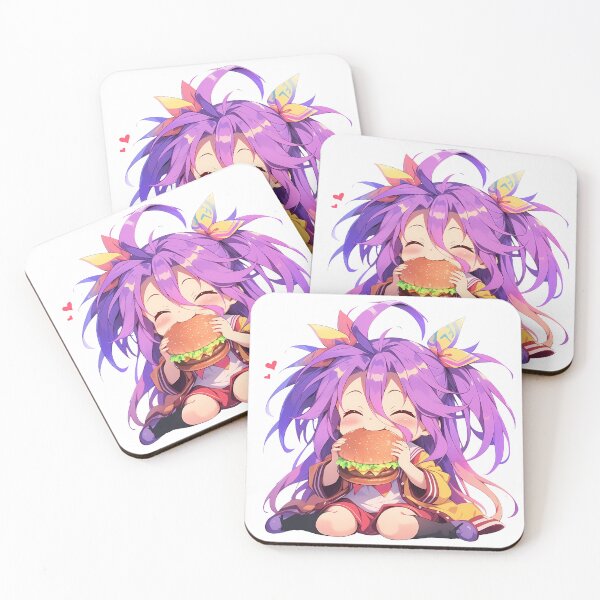 Item preview, Izuna Hatsuse No Game No Life Chibi Burger Cute designed and sold by earlobejerk.