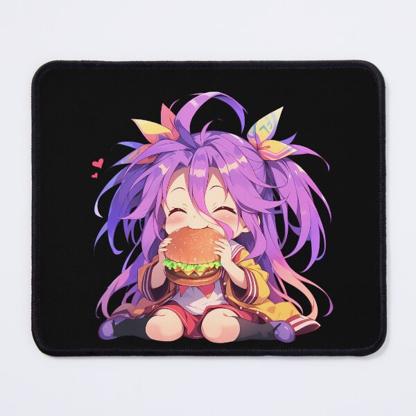 Item preview, Izuna Hatsuse No Game No Life Chibi Burger Cute designed and sold by earlobejerk.