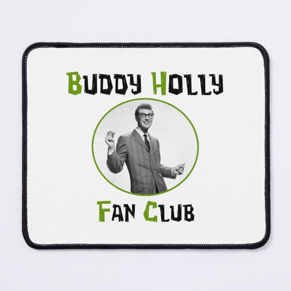 Item preview, Buddy Holly Fan Club Green designed and sold by Normbot2000.
