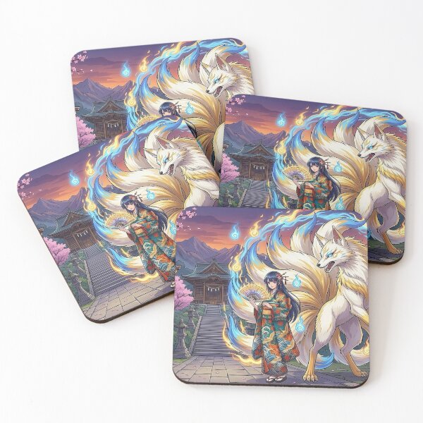 Item preview, The 9-Tailed Protector designed and sold by Breeze-e Beez's Design.