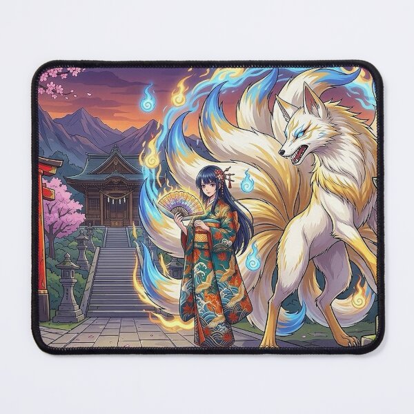 Item preview, The 9-Tailed Protector designed and sold by Breeze-e Beez's Design.