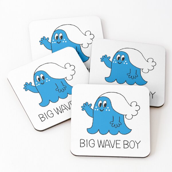 Item preview, Big Wave Boy Surf Character Illustration designed and sold by torufukuda.