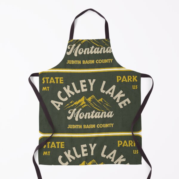 Item preview, Ackley Lake State Park, Judith Basin County, Montana, badge design designed and sold by Wanderful-roads.