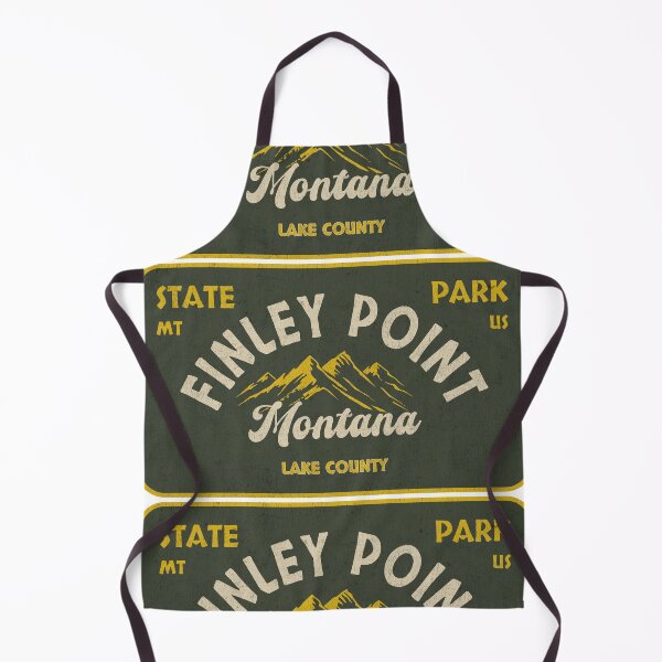 Item preview, Finley Point State Park, Lake County, Montana, badge design designed and sold by Wanderful-roads.