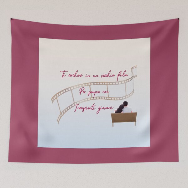 Item preview, Incoscienti giovani - Achille Lauro fan art designed and sold by Lucia Mancuso.