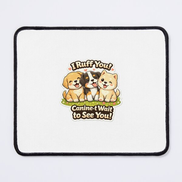 Item preview, I ruff you pups sticker designed and sold by littlecookies03.