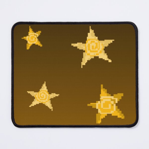 Item preview, Yellow background print with stars. Pixel art. designed and sold by YaroshMaria.