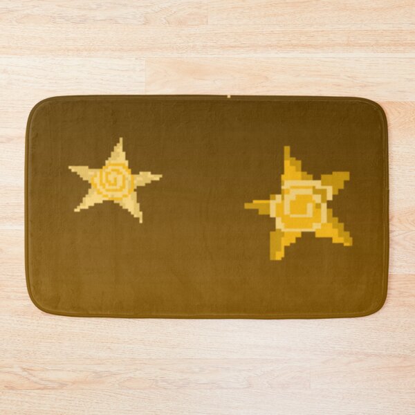 Item preview, Yellow background print with stars. Pixel art. designed and sold by YaroshMaria.