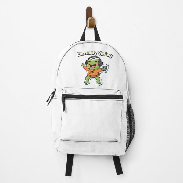 Item preview, Currently Vibing Frog designed and sold by carolscoons.