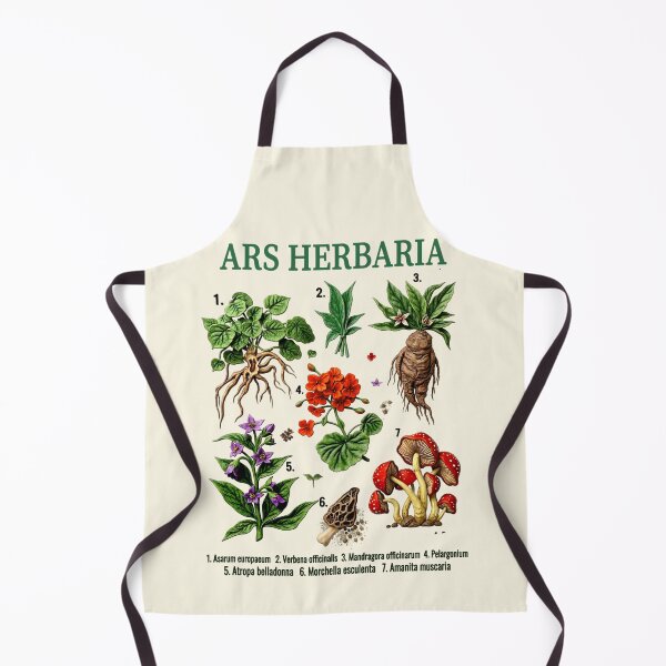 Item preview, Vintage Botanical Herbarium Plants Mushrooms Art designed and sold by FLIP-original.