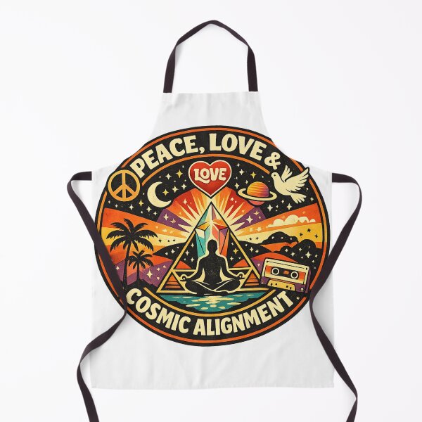 Item preview, Peace Love Cosmic Alignment Vibes designed and sold by Dresut.