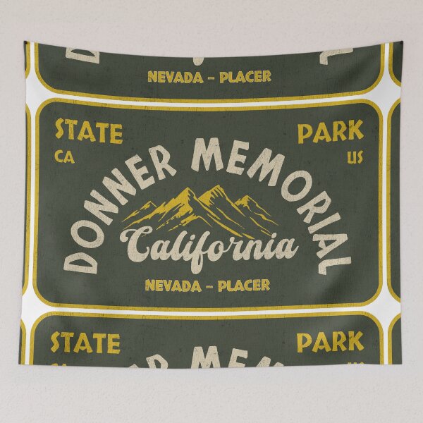 Item preview, Donner Memorial State Park, Nevada - Placer, California, badge design designed and sold by Wanderful-roads.