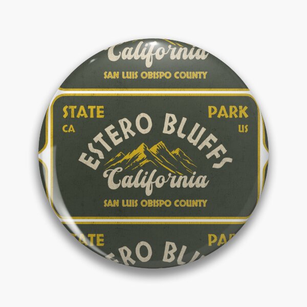 Item preview, Estero Bluffs State Park, San Luis Obispo County, California, badge design designed and sold by Wanderful-roads.
