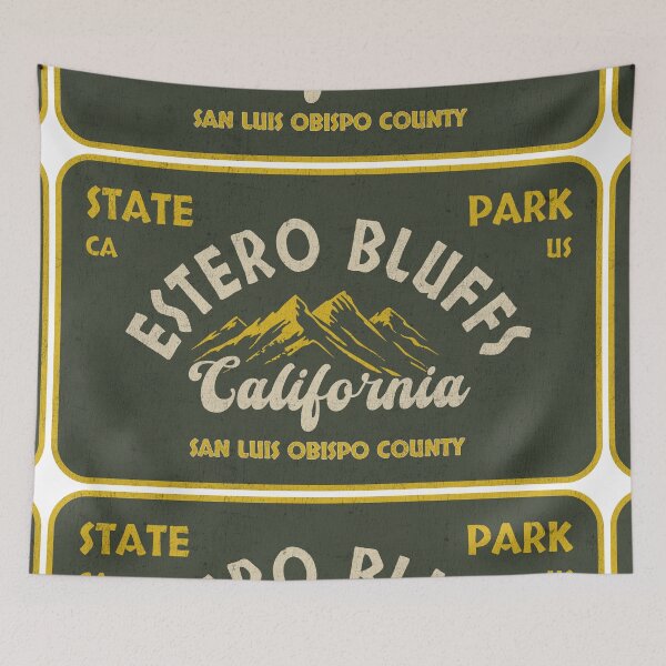 Item preview, Estero Bluffs State Park, San Luis Obispo County, California, badge design designed and sold by Wanderful-roads.