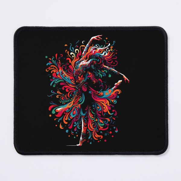 Item preview, Abstract Colorful Ballet Dancer designed and sold by Szpaku desart .