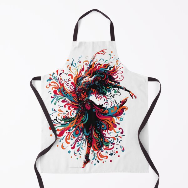 Item preview, Abstract Colorful Ballet Dancer designed and sold by Szpaku desart .