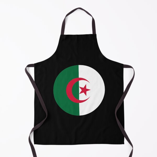 Item preview, Algeria Round Flag Algerian Patriotic Heritage designed and sold by NTGUILTY.