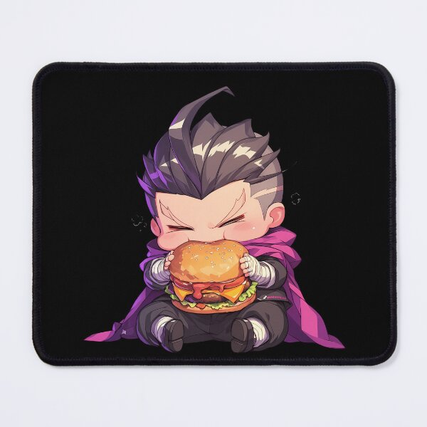 Item preview, Gundham Tanaka Danganronpa Chibi Kawaii Burger Drama designed and sold by earlobejerk.