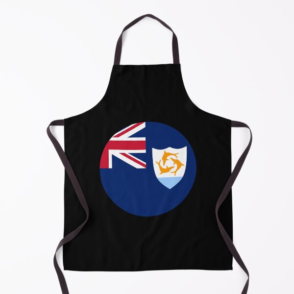 Item preview, Anguilla Round Flag Anguillian Patriotic Heritage designed and sold by NTGUILTY.
