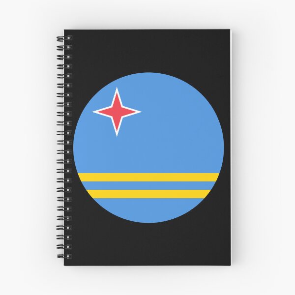 Item preview, Aruba Round Flag Aruban Patriotic Heritage designed and sold by NTGUILTY.