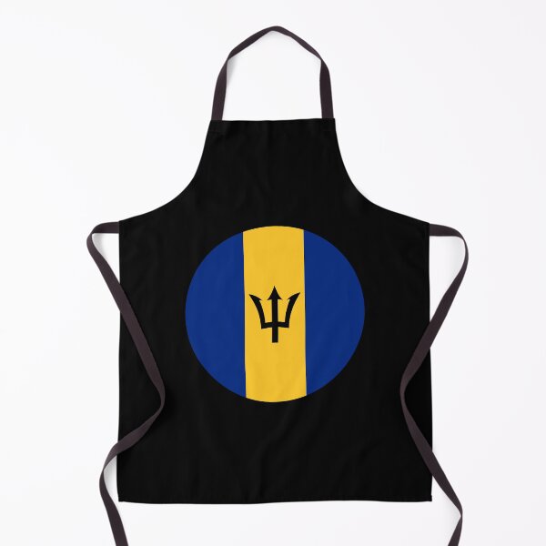 Item preview, Barbados Round Flag Barbadian Patriotic Heritage designed and sold by NTGUILTY.