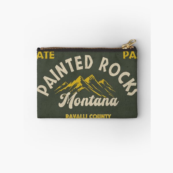 Item preview, Painted Rocks State Park, Ravalli County, Montana, badge design designed and sold by Wanderful-roads.